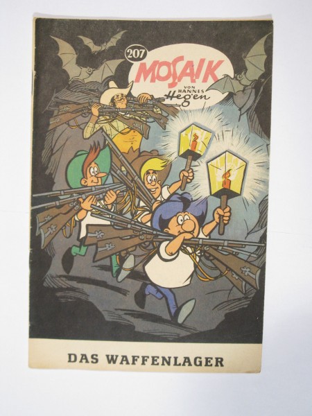 Mosaik DDR Comic Nr. 207 Vlg. Junge Welt im Zustand (1-2). 64935