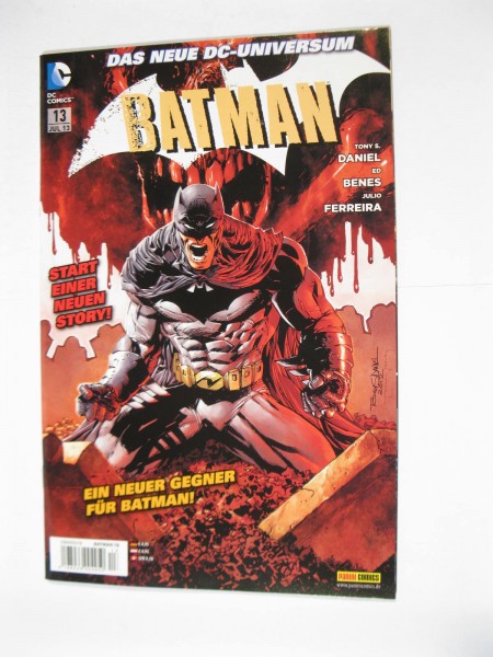 Batman Neue DC Universum Panini 2013 Nr. 13 im Zustand (0-1). 112533