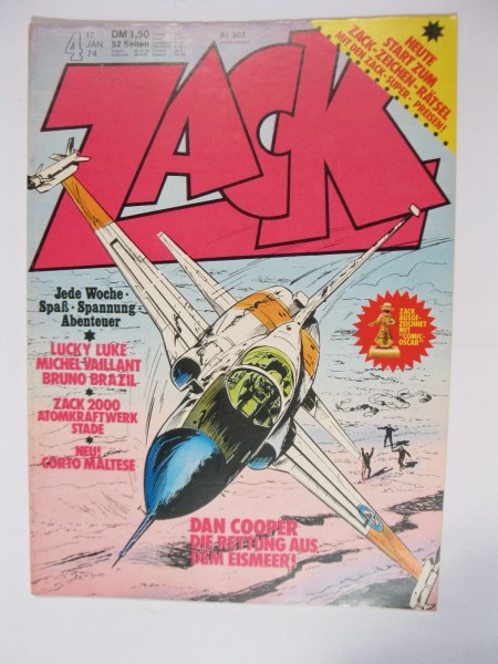 ZACK Comic Nr. 74/ 4 Koralle Vlg. im Zustand (1). 78585