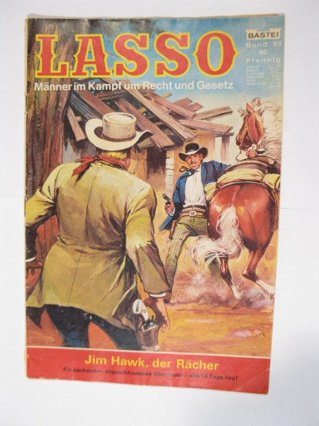 Lasso Nr. 92 Bastei Verlag im Zustand (2). 91605