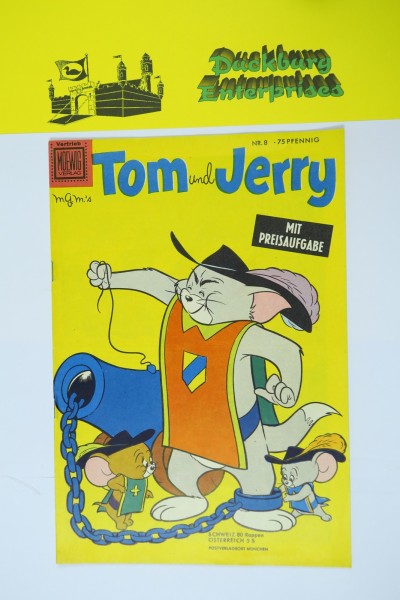 Tom und Jerry 1.Aufl. Nr. 8 Tessloff / Moewig Verlag im Z (1/1-2). 145879