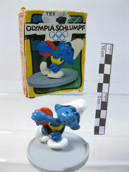 Diskuswerfer in Box Super Schlumpf Schleich 40503 smurf 131079