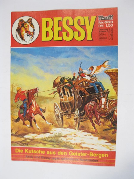 Bessy Comic-Heft Nr.663 Bastei Verlag im Zustand (0-1). 107429
