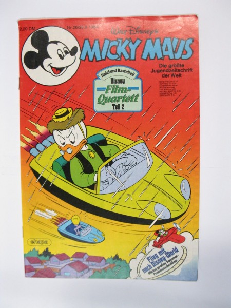 Micky Maus 1983/26 Originalheft vom 28.6.83 in Z (1-2) 54772