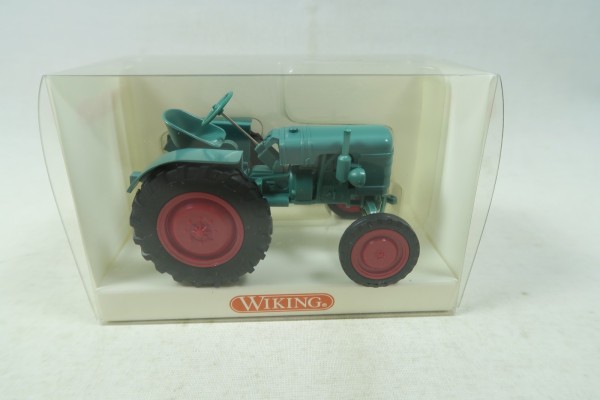 Wiking 8773935 Fahr Schlepper Traktor blaugrün in OVP 1:30 149579