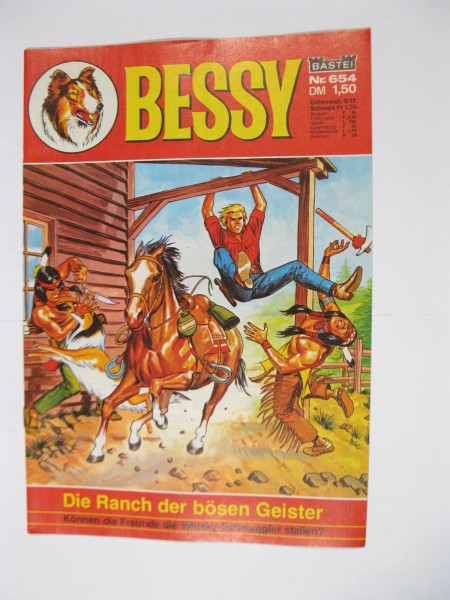 Bessy Comic-Heft Nr.654 Bastei Verlag im Zustand (0-1). 107413