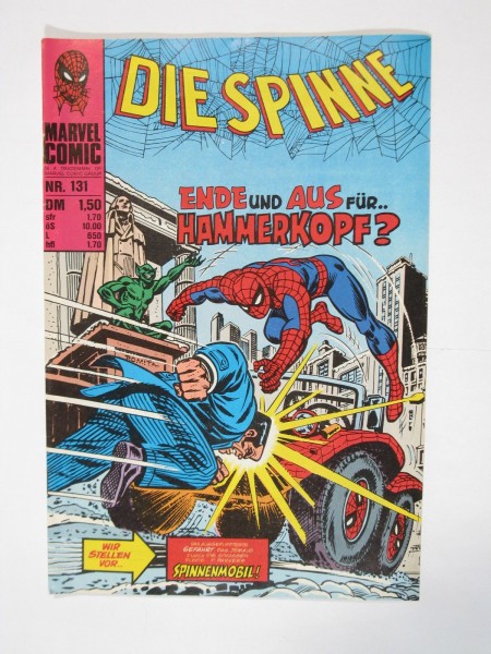 Spinne Nr. 131 Marvel Williams im Zustand (1-2 r.Kl.). 70987