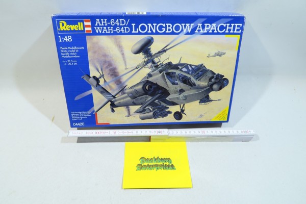 Revell 04420 AH-64D Longbow Apache Helicopter 1:48mb13757