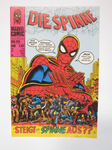 Spinne Nr. 113 Marvel Williams im Zustand (1). 70887