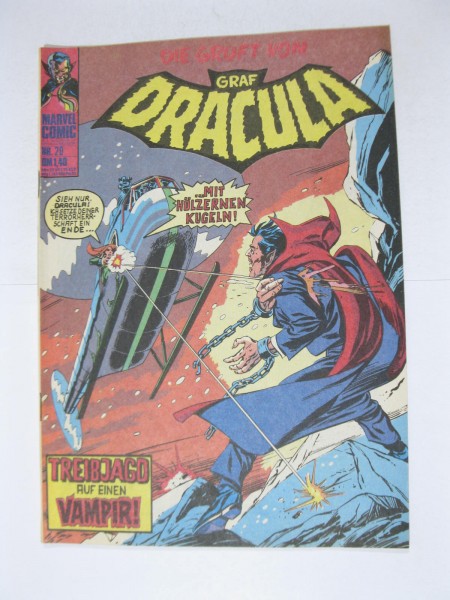 Dracula Nr. 20 Marvel Comic Williams im Z (1-2). 124485
