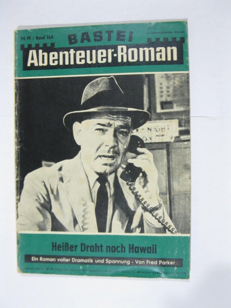 Bastei Abenteuer Roman Nr. 168 Bastei Verlag im Z (2-3). 103251
