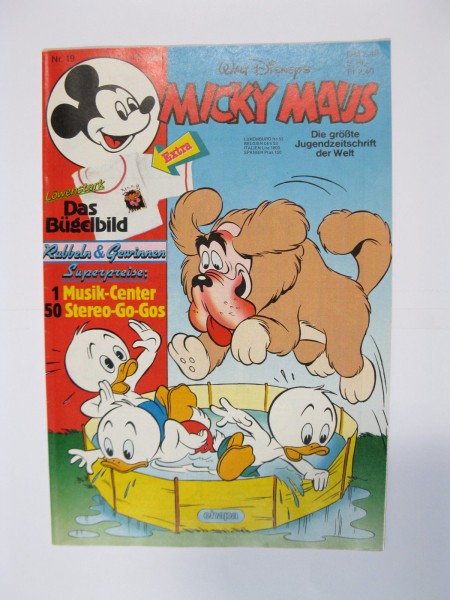 Micky Maus 1985/19 Originalheft vom 4.5.85 in Z (1) 54870
