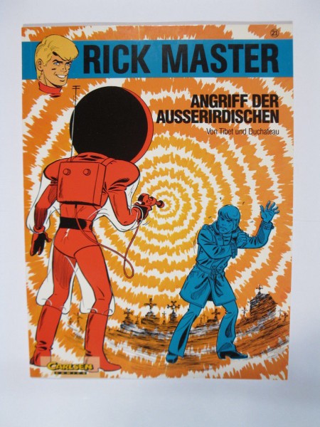 Rick Master Nr. 21 im Zustand (0-1) Carlsen Erstauflage 99967+