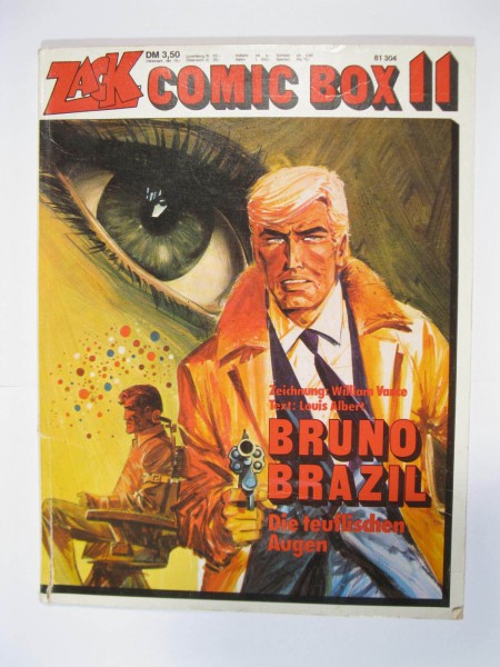 Zack Comic Box Nr. 11 Bruno Brasil Koralle im Z (2) 53722