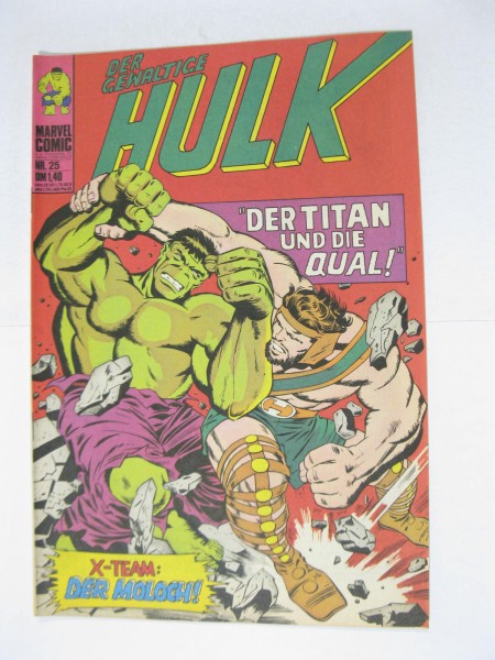 Hulk Nr. 25 Marvel Comic Williams im Z (1). 124311