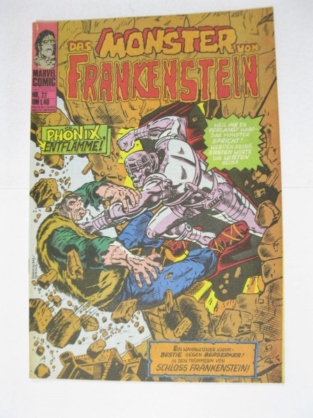Frankenstein Nr.22 Marvel Comic Williams im Z (1/1-2). 124371