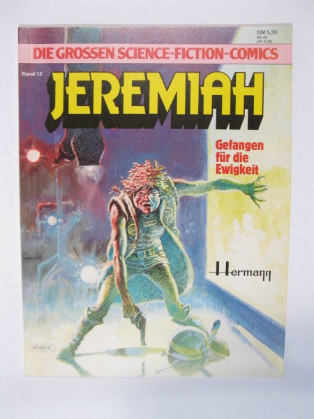 Große Science Fiction Comics 12: JEREMIAH in Z (1) von Hermann Ehapa 99555+
