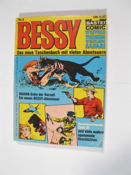 Bessy Taschenbuch 196 Seiten Nr. 2 Bastei im Zustand (2). 100259