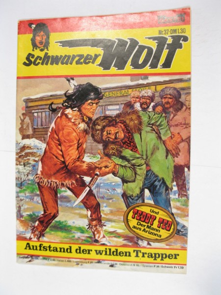 Schwarzer Wolf Nr. 37 Bastei im Zustand (2). 86141