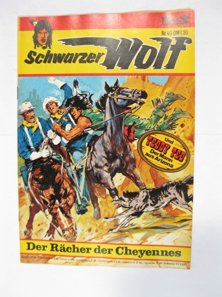 Schwarzer Wolf Nr. 40 Bastei im Zustand (0-1/1). 86039