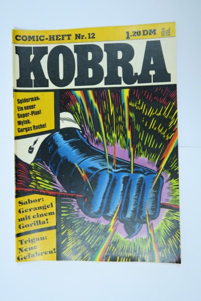Kobra Comic 1975/12 Gevacur im Zustand (1-2). 145441