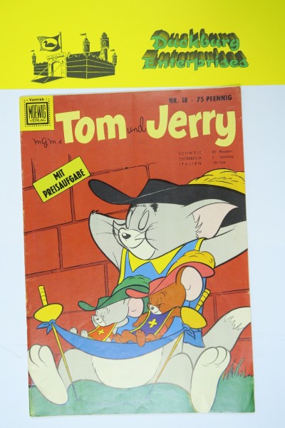 Tom und Jerry 1.Aufl. Nr. 18 Tessloff / Moewig Verlag im Z (2). 145897