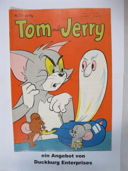 Tom und Jerry Nr. 204 Tessloff Verlag im Zustand (2) 47156