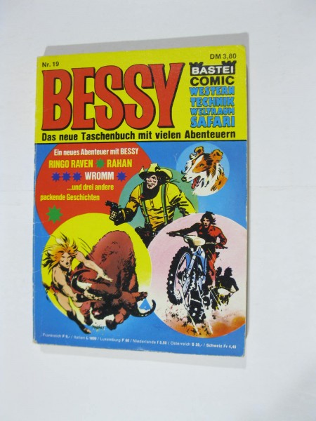Bessy Taschenbuch 196 Seiten Nr.19 Bastei im Zustand (2). 118121