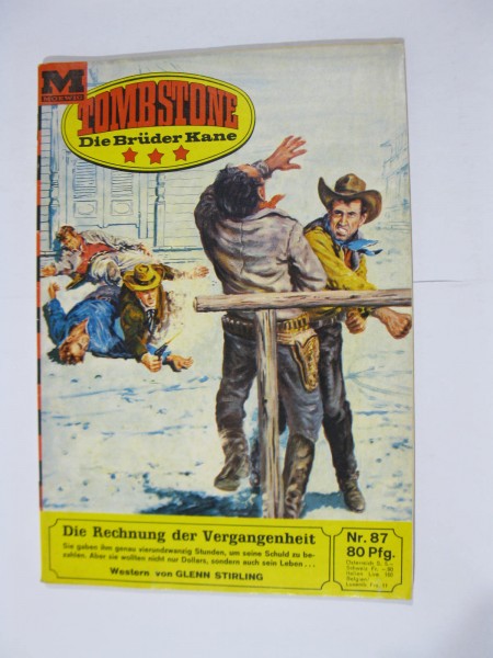 Tombstone - Brüder Kane Western Roman Nr. 87 Moewig im Z (1). 103213