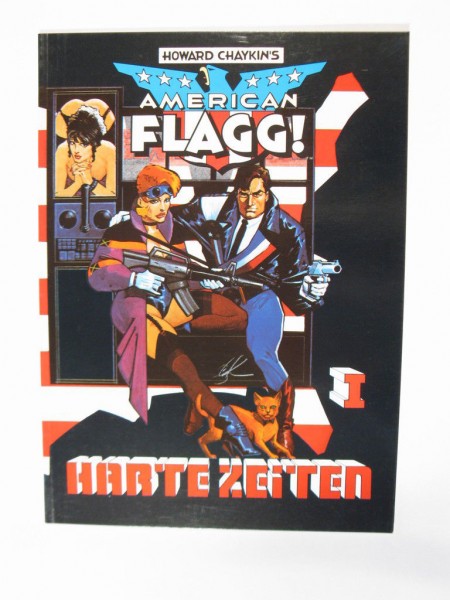 American Flagg Harte Zeiten Nr. 1 + Nr. 2 im Set Hethke Comic 99119+