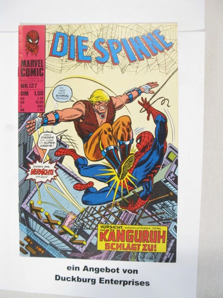 Spinne Nr. 127 Marvel Comics Williams im Zustand (1-2 NZ) 44814
