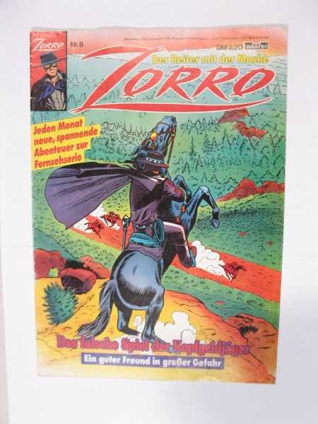Zorro GbÜ 1991 Nr. 8 Bastei im Zustand (2). 94683