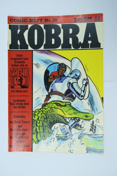 Kobra Comic 1975/39 Gevacur im Zustand (1-2). 145467