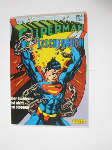 Superman Taschenbuch Nr. 80 Ehapa Verlag im Z (0-1). 111505