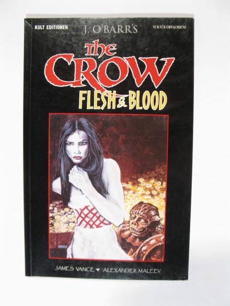The Crow Nr. 3 - Flesh & Blood Softcover Kult Verlag 1994 76239