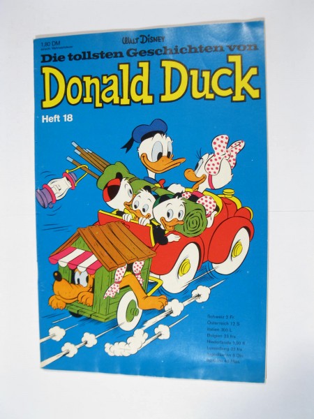 tollsten Geschichten von Donald Duck Nr. 18 Ehapa Vlg. im Z (1-2). 105599