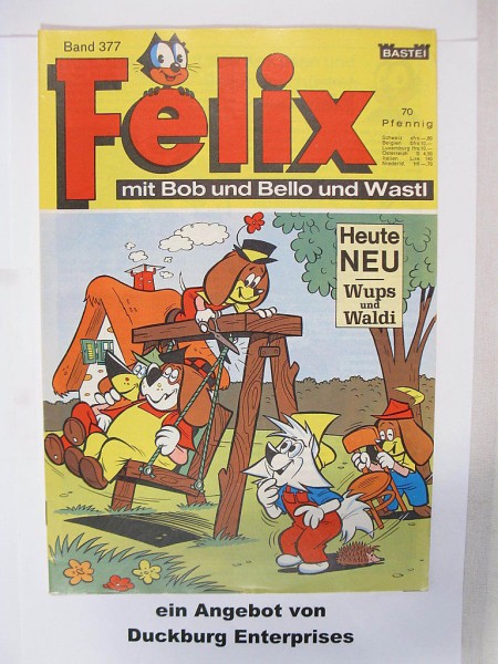 Felix Nr. 377 Bastei Verlag im Zustand (1) 43869