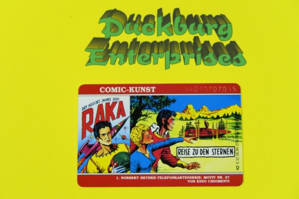 Telefonkarte RAKA S 32 Motiv Nr. 27 von 1994 Hethke Verlag 161611