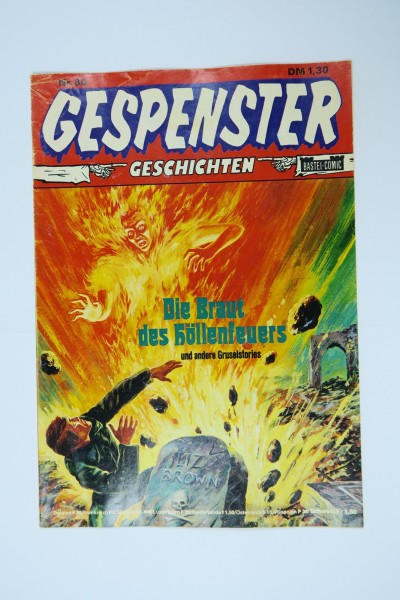Gespenster Geschichten Nr. 80 Bastei im Zustand (2/2-3). 145217