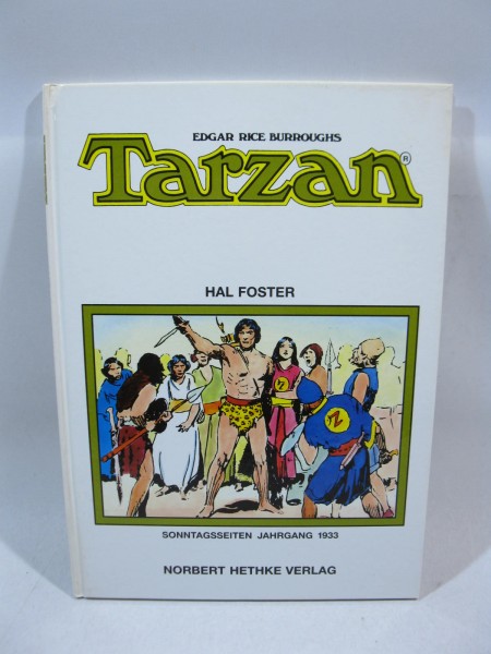 Tarzan Sonntagsseiten HC Hal Foster 1933 Hethke im Zustand (1-2). 132987