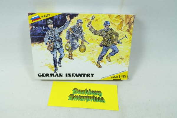 Zvezda 3512 German Infantry Miniatures mb14569