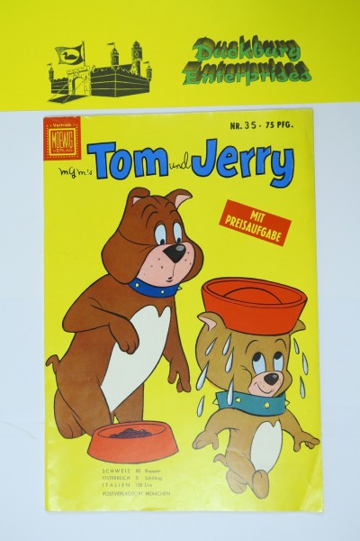 Tom und Jerry 1.Aufl. Nr. 35 Tessloff / Moewig Verlag im Z (1-2). 145931