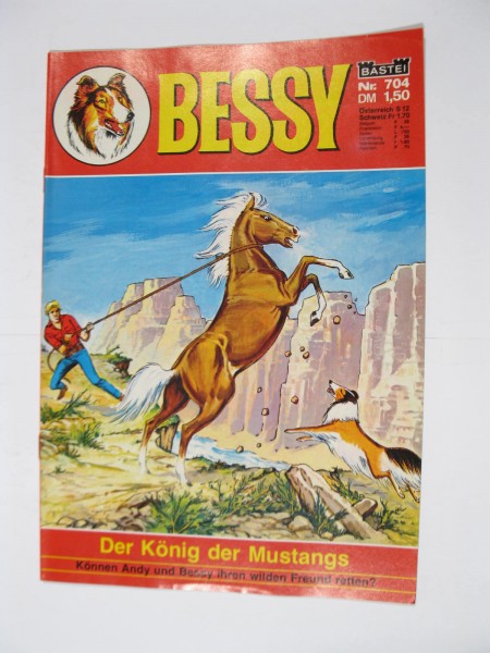 Bessy Comic-Heft Nr.704 Bastei Verlag im Zustand (0-1/1). 107507
