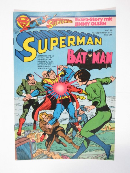 Superman Comic 1977/19 Ehapa im Zustand (1 oS). 66455