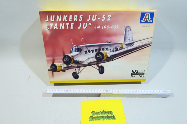 Italeri 102 Junkers Ju 52 Tante Ju 3M 1:72 mb13665