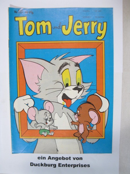 Tom und Jerry Nr. 153 Tessloff Verlag im Zustand (1-2) 47141
