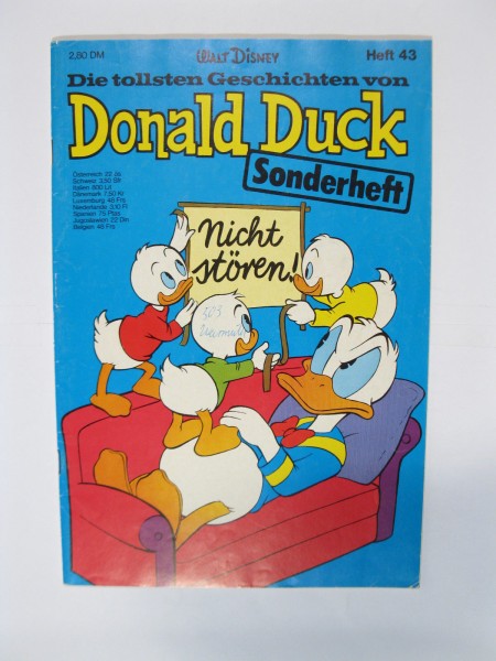 tollsten Geschichten Donald Duck 43 Ehapa Verlag im Zustand (1-2 NZ). 58622