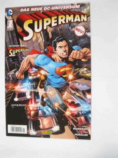 Superman das neue DC Universum Nr. 1 Panini 2012 im Z (0-1). 112763