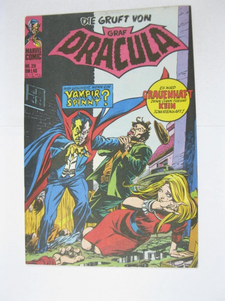 Dracula Nr. 29 Marvel Comic Williams im Z (1). 124503