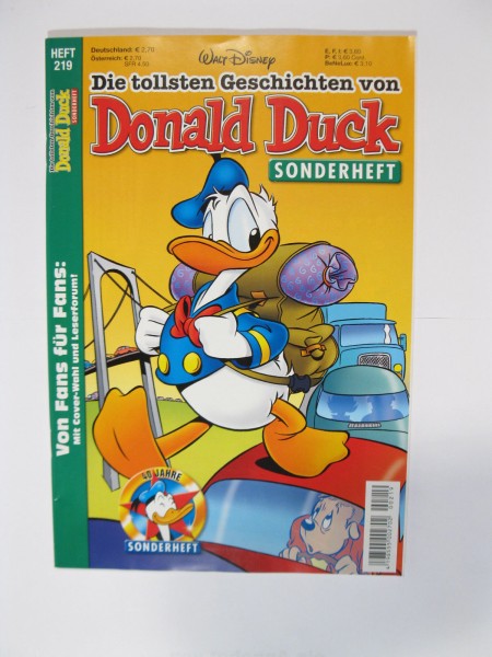tollsten Geschichten Donald Duck 219 Ehapa Verlag im Zustand (0-1). 75127